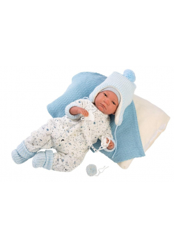 Lalka 18007 Reborn szary 42cm