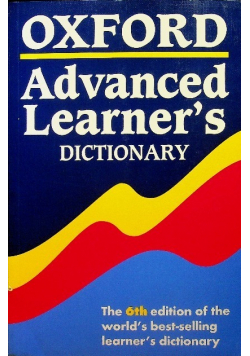 Advance learners dictionary