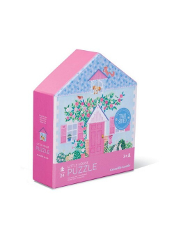 Puzzle dwustronne 24 Domki cukiernia