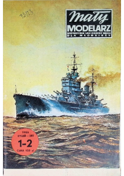 Mały Modelarz Nr 1 i 2 / 86 Brytyjski pancernik King of George V
