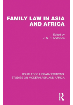 Family Law in Asia and Africa