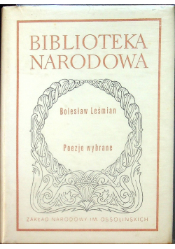 Bolesław Leśmian Poezje wybrane