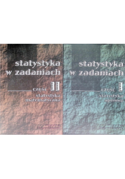 Statystyka w zadaniach Część I i II