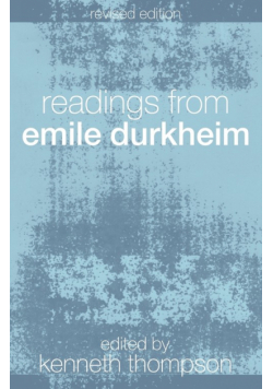 Readings from Emile Durkheim