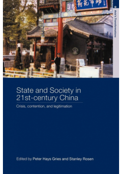 State and Society in 21st Century China