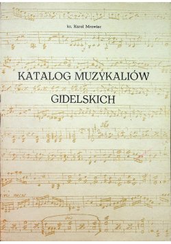 Katalog muzykaliów Gidelskich