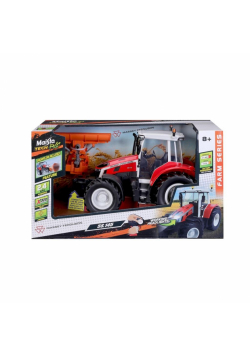 Massey Ferguson 5S ciągnik z pługiem śnieżnym