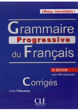 Grammaire progressive du Francais intermediaire 3ed klucz