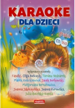 Karaoke dla dzieci plus CD plus DVD TW