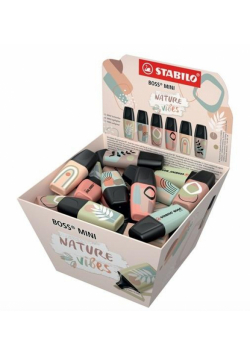 Zakreślacz Boss mini Nature vibes (50szt) STABILO