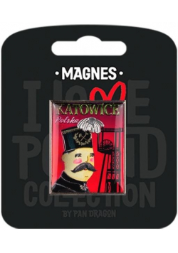 Magnes I love Poland Katowice ILP-MAG-C-KAT-09
