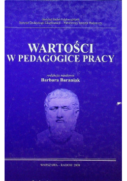 Wartości w pedagogice pracy