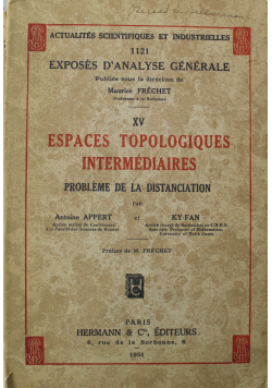 Escape topologiques intermediaires