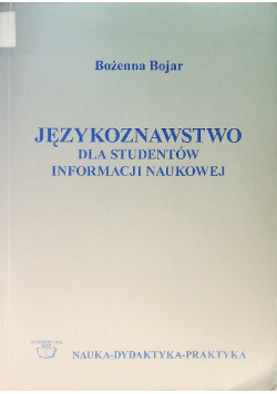 Językoznawstwo dla studentów informacji naukowej