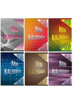 Kalendarz 2020 kiesz. MINI opr. karton. SK10 MIX