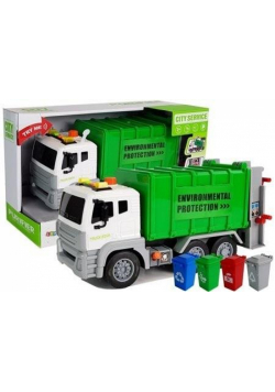 Śmieciarka recykling dźwięk 1:12