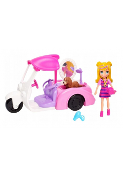 Polly Pocket. Lalka + pojazd