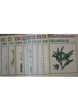 Wiadomości zielarskie 12 numerów