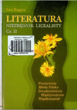 Literatura Niezbędnik licealisty Część 2