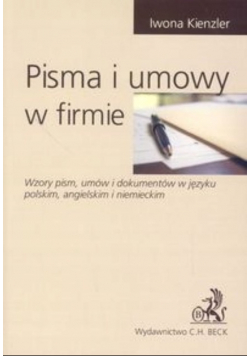 Pisma i umowy w firmie Wzory pism