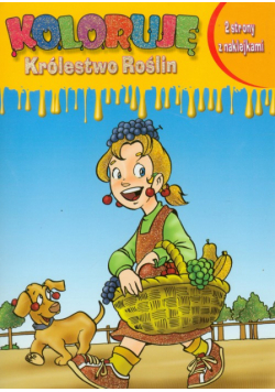 Koloruję Królestwo Roślin Dziewczynka