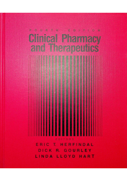 Clinical pharmacy and therapeutics Fourth edition