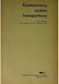 Kontenerowy system transportowy