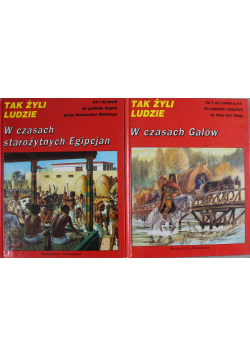 Tak żyli ludzie 2 tomy