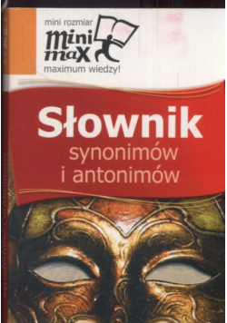 Minimax Słownik synonimów i antonimów