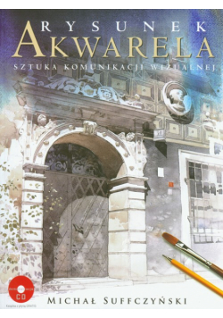 Rysunek Akwarela Sztuka komunikacji wizualnej z płytą CD