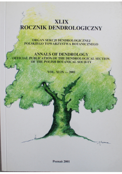 Rocznik dendrologiczny XLIX