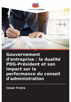 Gouvernement d'entreprise