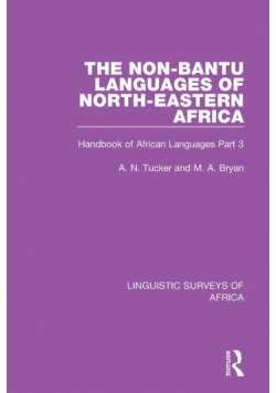 The Non-Bantu Languages of North-Eastern Africa