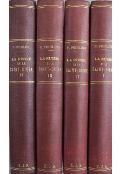 La Russie Saint Siege Tom I do IV 1896 r.