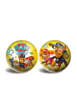Piłka Psi Patrol żółta 23 cm TREFL