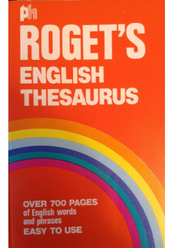 Rogets English Thesaurus