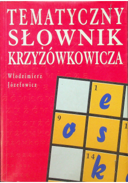 Tematyczy słownik krzyżówkowicza