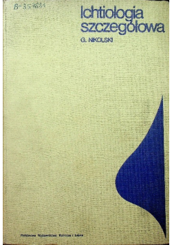 Ichtiologia szczegółowa