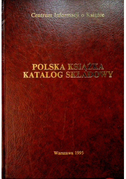 Polska książka katalog składowy