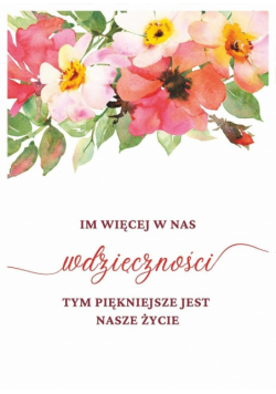 Karnet - Wdzięczność