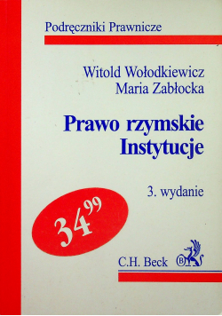 Prawo rzymskie Instytucje