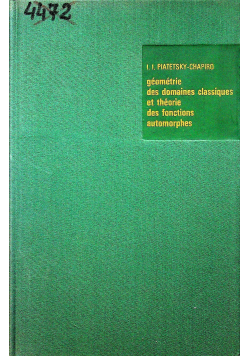 Geometrie des domaines classiques et theorie des fonctions automorphes