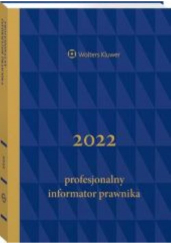Profesjonalny Informator Prawnika 2022 B5 Granatowy