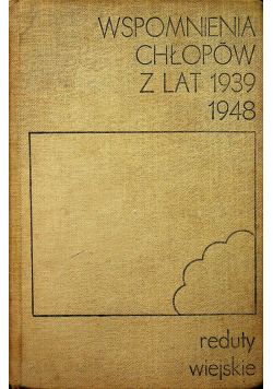 Wspomnienia chłopców z lat 1939 1948