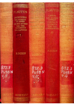 Plautus Tom 1 do 5