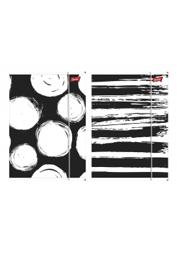 Teczka z gumką A4 Black&White