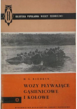 Wozy pływające gąsienicowe i kołowe