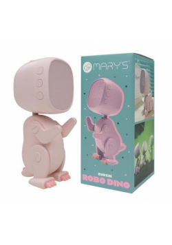 Budzik robo dino różowy