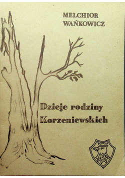 Dzieje rodziny Korzeniowskich Przedruk