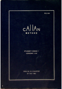 Callan Method Student's Book 1 Lessons 1 - 24